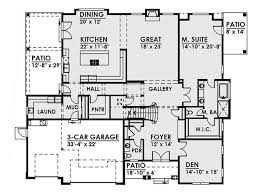 Craftsman Style House Pan 3332 The
