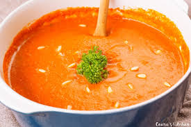 Creamy Healthy Roasted Red Pepper Soup