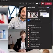 2020 update, using the same microsoft account on ms teams on your laptop and mobile/tablet will allow you to share from one device and see what is being presented on the other device. Share Content In A Meeting In Teams Office Support