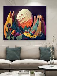 3d Scenery Diamond Painting With Full