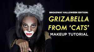 cats broadway halloween makeup tutorial