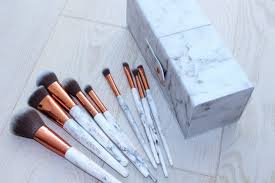 lily england marble luxe brush set