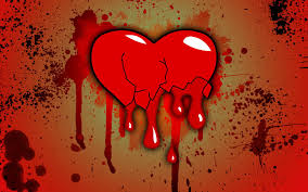 love failure bleeding wallpaper