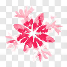 Pink Snowflake Decoration Png