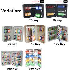 320 keys slot lockable metal key box