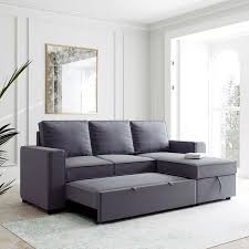 sleeper sectional storage chaise