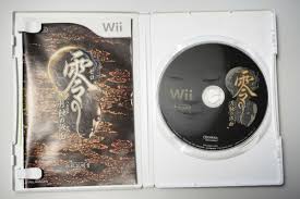 nintendo wii zero fatal frame mask of