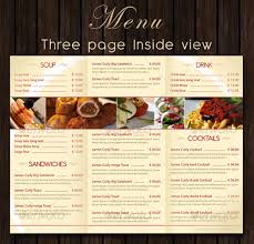 25 High Quality Restaurant Menu Design Templates Web Graphic