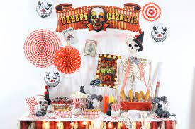 halloween carnival party peachfully chic