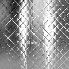 Restaurant Chrome Quilted Stainless