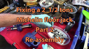 michelin 2 1 2 tons floor jack repair