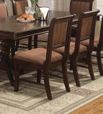 Get 5% in rewards with club o! Crown Mark 2145 Merlot Classic Cherry Finish Solid Wood Dining Room Set 7 Pcs 2145 Dt Set 7
