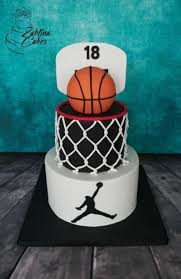 basketball cakes cookies food ideas