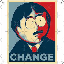 Amazon.com : Jitipozy Randy Marsh - CHANGE Poster Metal Sign 12 x 12 inches  Funny for Home Man Cave Garage Wall Decorations : Home & Kitchen