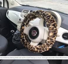 Fiat 500 Interior Car Steering Wheel
