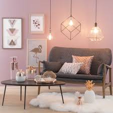 copper and blush home decor ideas