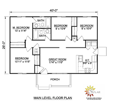 House Plan 94451 Ranch Style With