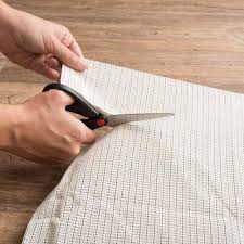 rug pad round non slip polymer rubber