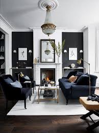 black and white living room decor ideas