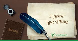 what are the diffe types of poems