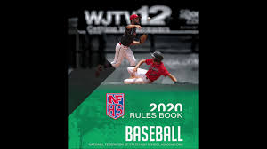 2020 nfhs baseball rule book and case