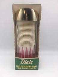Vintage Dixie Cup Dispenser Wall Mount