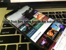 stock sony xperia apps on any android
