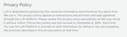 twitter privacy policies