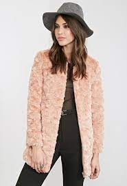 Forever 21 Textured Faux Fur Coat 52