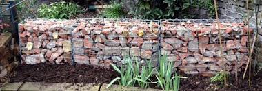 Garden Brick Wall Design Gabion1 Usa