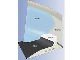 above ground pool liner pad cove kit