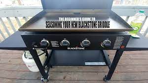 seasoning your new blackstone griddle