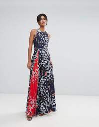 ted baker kyoto gardens maxi dress in