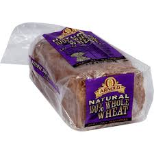 arnold bread natural 100 whole wheat