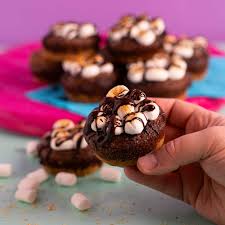 s mores brownie cupcakes