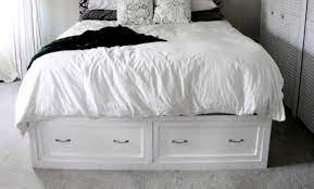 classic storage bed queen ana white