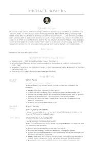 Ministry Resume Templates Simple Childrens Mmventures Co