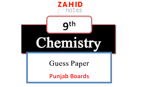 Chemistry guess paper 2024 for class 9 pdf download