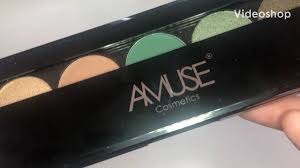 amuse cosmetics lucky greens eyeshadow