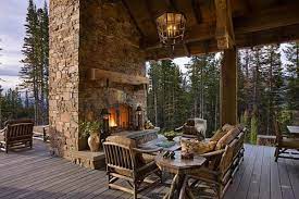 Amazing Outdoor Fireplace Designs