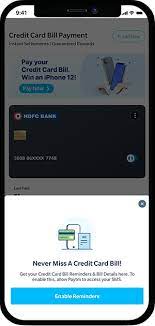 credit card bill payment on paytm