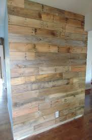 Diy Rustic Pallet Wall Paneling