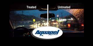 drive safer with aquapel glass treatment