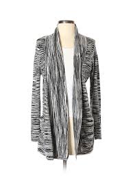 Details About Kenneth Cole New York Women Gray Silk Cardigan Sm Petite