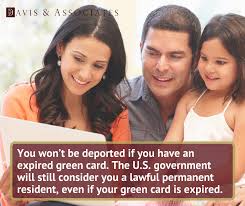 how to renew an expired green card