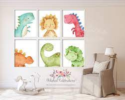 Baby Dinosaur Nursery Art Printable