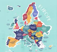 ~ 10,180,000 sq km (3,930,000 sq mi) population: This Map Shows The Literal Meaning Of Every Country S Name Country Names Europe Map Map