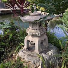 Japanese Type Stone Pagoda Oriental