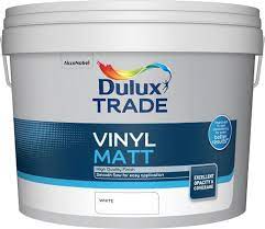 Dulux Trade Paint Vinyl Matt White 10lt