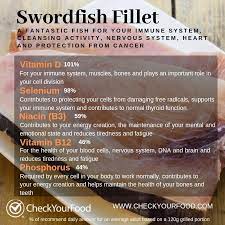 the health benefits of swordfish